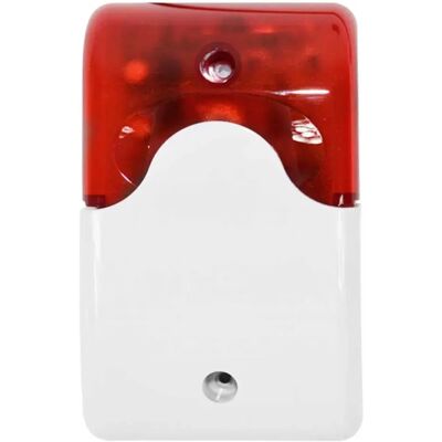 Pni A014 Sirène Intérieure White / Red One Size unisex - Publicité Pni A014 Sirène Intérieure White / Red One Size unisex - Publicité