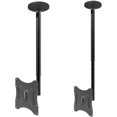 Approx Support Tv Plafond Appstt01 17-42´´ 30kg Black One Size unisex - Publicité Approx Support Tv Plafond Appstt01 17-42´´ 30kg Black One Size unisex - Publicité