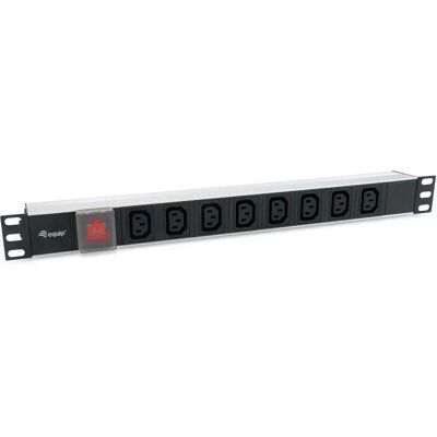 Equip Multiprise Pour Rack 333310 Black One Size unisex - Publicité Equip Multiprise Pour Rack 333310 Black One Size unisex - Publicité
