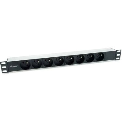 Equip Multiprise Pour Rack 333313 Black One Size unisex - Publicité Equip Multiprise Pour Rack 333313 Black One Size unisex - Publicité