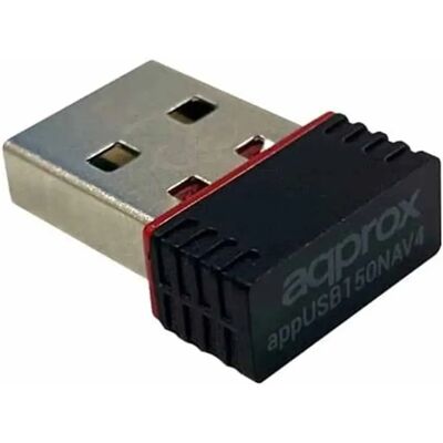 Approx Adaptateur Réseau Usb Appusb150nav4 Black One Size - Publicité Approx Adaptateur Réseau Usb Appusb150nav4 Black One Size - Publicité