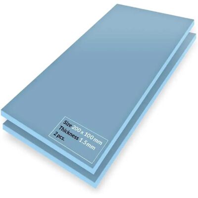 Arctic Coussinet De Pâte Thermique 200x100x1 5 Mm 2 Unités Blue One Size unisex - Publicité Arctic Coussinet De Pâte Thermique 200x100x1 5 Mm 2 Unités Blue One Size unisex - Publicité