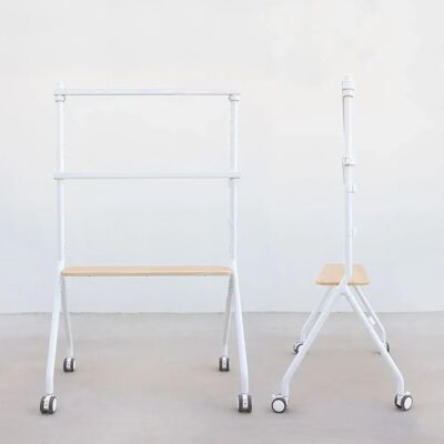 Tooq Meuble Tv à Roulettes Fs20207m-w White One Size unisex - Publicité Tooq Meuble Tv à Roulettes Fs20207m-w White One Size unisex - Publicité