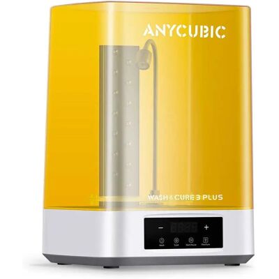 Anycubic Imprimante 3d à Résine Wash & Cure 3 Plus White / Yellow One Size unisex - Publicité Anycubic Imprimante 3d à Résine Wash & Cure 3 Plus White / Yellow One Size unisex - Publicité