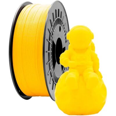 Generico Filament Pla Mate 1.75mm 1kg Yellow One Size unisex - Publicité Generico Filament Pla Mate 1.75mm 1kg Yellow One Size unisex - Publicité