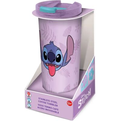 Stor Verre Lilo & Stitch Stainless Steel Travel Tumbler Stitch Palms Multicolor One Size - Publicité Stor Verre Lilo & Stitch Stainless Steel Travel Tumbler Stitch Palms Multicolor One Size - Publicité