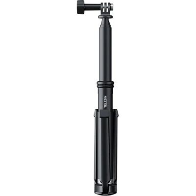 Telesin Selfie Stick Noir + Trépied pour Caméras Sportives - Accessoires pour Caméra - Publicité Telesin Selfie Stick Noir + Trépied pour Caméras Sportives - Accessoires pour Caméra - Publicité