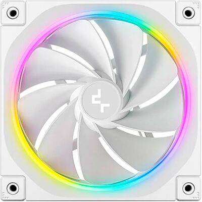 Deepcool Ventilateur Fl12r 120 Mm 3 Unités White One Size - Publicité Deepcool Ventilateur Fl12r 120 Mm 3 Unités White One Size - Publicité