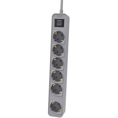 Multiprise Philips CHP2164G/10 - 6 Prises, Câble 1,5m, Interrupteur Principal - Publicité Multiprise Philips CHP2164G/10 - 6 Prises, Câble 1,5m, Interrupteur Principal - Publicité
