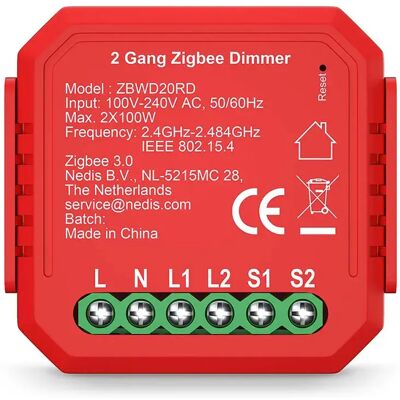 Nedis Zbwd20rd Smartlife Module Intégré Red One Size unisex - Publicité Nedis Zbwd20rd Smartlife Module Intégré Red One Size unisex - Publicité