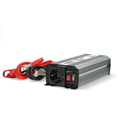 Nedis Convertisseur De Puissance Pim60012fgy 600w Silver One Size unisex - Publicité Nedis Convertisseur De Puissance Pim60012fgy 600w Silver One Size unisex - Publicité