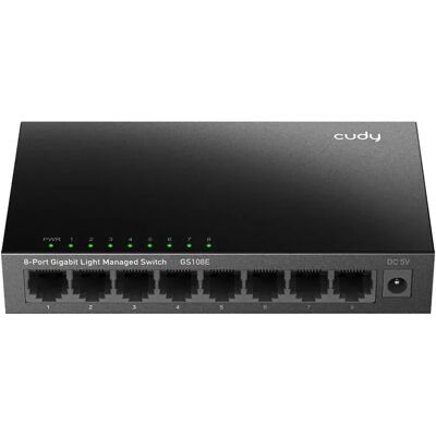 Cudy Switch Gs108e Black One Size - Publicité Cudy Switch Gs108e Black One Size - Publicité