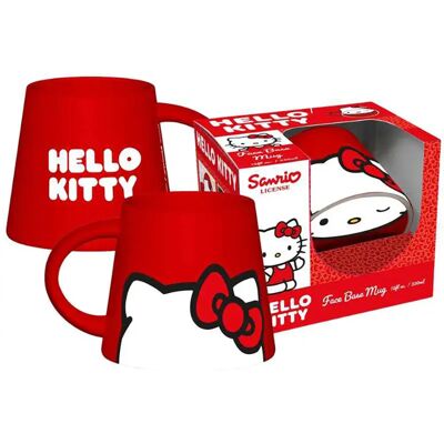 Pyramid Tasse Hello Kitty White / Pink One Size - Publicité Pyramid Tasse Hello Kitty White / Pink One Size - Publicité