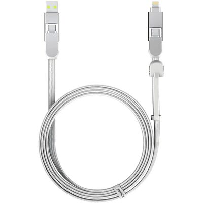 Rollingsquare Adaptateur Usb-c Vers Jack Incharge Xl 2m White One Size unisex - Publicité Rollingsquare Adaptateur Usb-c Vers Jack Incharge Xl 2m White One Size unisex - Publicité