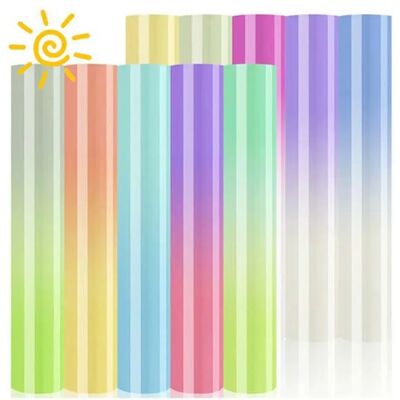 Vinyle de transfert thermique changeant de couleur xTool Sun - Pack de 20 - Vinyle - Publicité Vinyle de transfert thermique changeant de couleur xTool Sun - Pack de 20 - Vinyle - Publicité