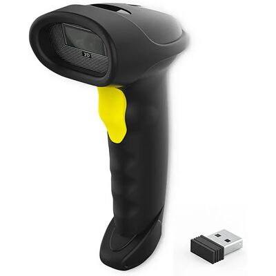 Qoltec Lecteur De Codes-barres 50880 Black / Yellow One Size unisex - Publicité Qoltec Lecteur De Codes-barres 50880 Black / Yellow One Size unisex - Publicité