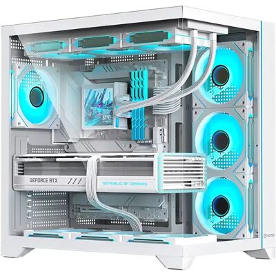 Hiditec Boîtier Pc H3 Pro White One Size unisex - Publicité Hiditec Boîtier Pc H3 Pro White One Size unisex - Publicité