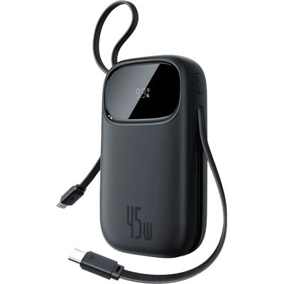 Baseus Batterie Externe Enerfill Fc31 Qpow3 20000mah 45w Black One Size unisex - Publicité Baseus Batterie Externe Enerfill Fc31 Qpow3 20000mah 45w Black One Size unisex - Publicité