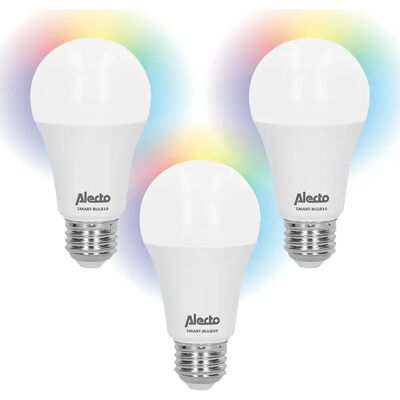 Alecto Ampoule Intelligente Smart-bulb10 3 Multicolor One Size unisex - Publicité Alecto Ampoule Intelligente Smart-bulb10 3 Multicolor One Size unisex - Publicité