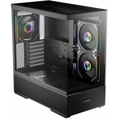 Lc Power Boîtier Pc Lc-812b-on Black One Size unisex - Publicité Lc Power Boîtier Pc Lc-812b-on Black One Size unisex - Publicité