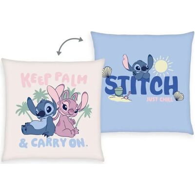 Herding Coussin Lilo & Stitch Stitch & Angel Blue / Pink One Size - Publicité Herding Coussin Lilo & Stitch Stitch & Angel Blue / Pink One Size - Publicité