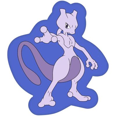 Herding Coussin Pokémon Mewtwo Purple / Grey One Size - Publicité Herding Coussin Pokémon Mewtwo Purple / Grey One Size - Publicité