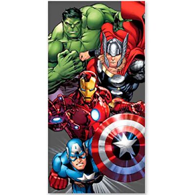Serviette en coton Avengers - 70x140 cm - Douce & Absorbante - Publicité Serviette en coton Avengers - 70x140 cm - Douce & Absorbante - Publicité