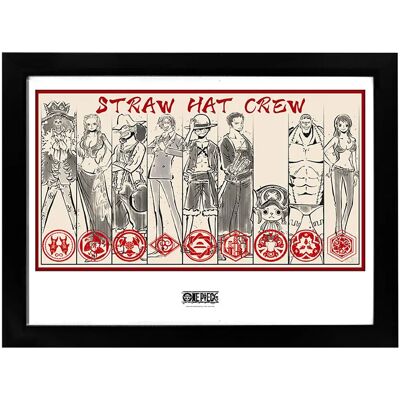 Abysse Affiche En Tissu One Piece Straw Hat Crew Multicolor One Size - Publicité Abysse Affiche En Tissu One Piece Straw Hat Crew Multicolor One Size - Publicité