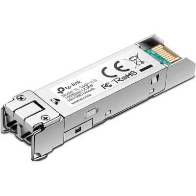 Tp-link Émetteur-récepteur Sfp Mono Mode Mini Gbic Silver One Size unisex - Publicité Tp-link Émetteur-récepteur Sfp Mono Mode Mini Gbic Silver One Size unisex - Publicité