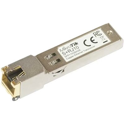Mikrotik Émetteur-récepteur S+rj10 Silver One Size unisex - Publicité Mikrotik Émetteur-récepteur S+rj10 Silver One Size unisex - Publicité