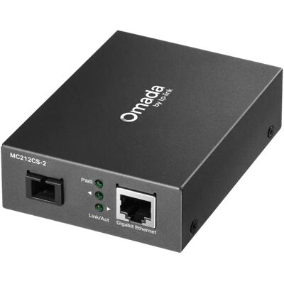 Tp-link Convertisseur De Média Mc212cs-20 Black One Size unisex - Publicité Tp-link Convertisseur De Média Mc212cs-20 Black One Size unisex - Publicité