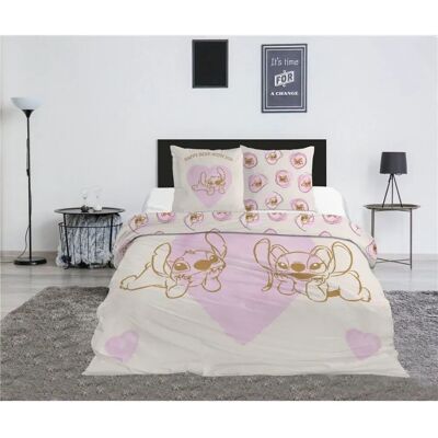 Stitch Housse De Couette Stitch & Angel Disney Blue / Pink One Size unisex - Publicité Stitch Housse De Couette Stitch & Angel Disney Blue / Pink One Size unisex - Publicité