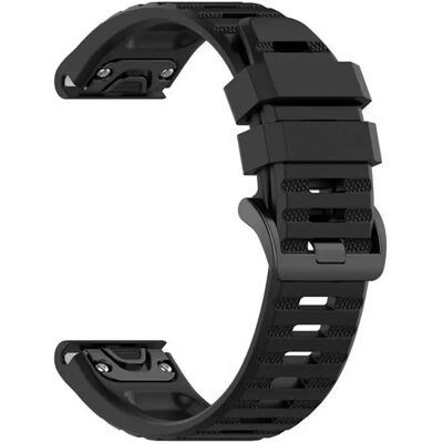 Bracelet silicone fixe pour Garmin 22mm - Montre sportive & accessoires - Publicité Bracelet silicone fixe pour Garmin 22mm - Montre sportive & accessoires - Publicité