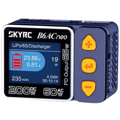 Skyrc Chargeur D´appareil Photo B6ac Neo Grey One Size unisex - Publicité Skyrc Chargeur D´appareil Photo B6ac Neo Grey One Size unisex - Publicité