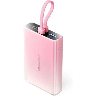 Vention Batterie Externe Fhzp0-22.5w Pink One Size - Publicité Vention Batterie Externe Fhzp0-22.5w Pink One Size - Publicité