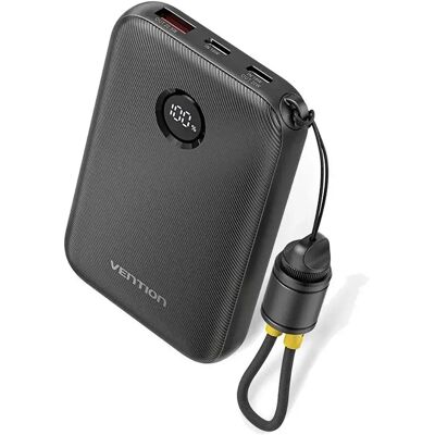 Vention Batterie Externe Fkab0-c-22.5w Black One Size - Publicité Vention Batterie Externe Fkab0-c-22.5w Black One Size - Publicité