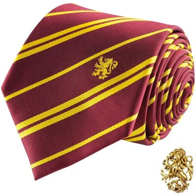 Cinereplicas Cravate De Luxe Gryffindor Red One Size - Publicité Cinereplicas Cravate De Luxe Gryffindor Red One Size - Publicité