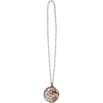 Cinereplicas Collier Sigilo Targaryen Gold / Black One Size - Publicité Cinereplicas Collier Sigilo Targaryen Gold / Black One Size - Publicité