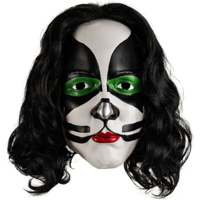 Trick Or Treat Studios Masque Kiss The Catman Deluxe White / Black One Size - Publicité Trick Or Treat Studios Masque Kiss The Catman Deluxe White / Black One Size - Publicité