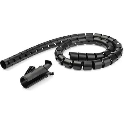 Startech Manchon De Gestion Des Câbles En Spirale 2.5 M Black One Size unisex - Publicité Startech Manchon De Gestion Des Câbles En Spirale 2.5 M Black One Size unisex - Publicité