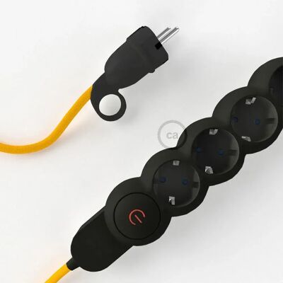Creative Cables Multiprise Câble En Rayonne M1t4n03rm10 Rm10 3 M AIvorylo / Black 3 m unisex - Publicité Creative Cables Multiprise Câble En Rayonne M1t4n03rm10 Rm10 3 M AIvorylo / Black 3 m unisex - Publicité