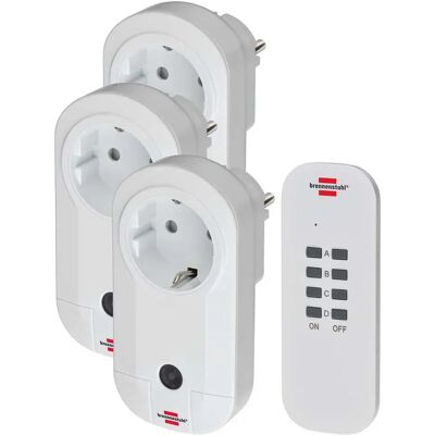 Brennenstuhl Prise Intelligente Comfort Line 3 Unités White One Size unisex - Publicité Brennenstuhl Prise Intelligente Comfort Line 3 Unités White One Size unisex - Publicité