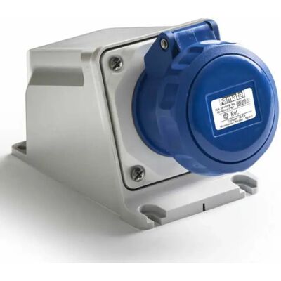 Famatel Base De Surface Industrielle 2p+t 16a 230v Ip67 Blue One Size unisex - Publicité Famatel Base De Surface Industrielle 2p+t 16a 230v Ip67 Blue One Size unisex - Publicité