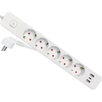 Equip Multiprise 245555 White One Size unisex - Publicité Equip Multiprise 245555 White One Size unisex - Publicité