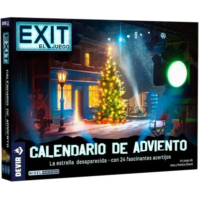 Devir Iberia Calendrier De L´avent Exit La Estrella Desaparecida Multicolor One Size unisex - Publicité Devir Iberia Calendrier De L´avent Exit La Estrella Desaparecida Multicolor One Size unisex - Publicité