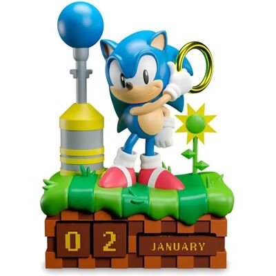 Erik Calendrier 3d Perpetual Calendar Sonic The Hedgehog Blue One Size unisex - Publicité Erik Calendrier 3d Perpetual Calendar Sonic The Hedgehog Blue One Size unisex - Publicité