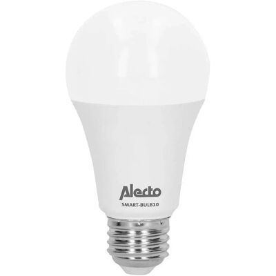 Alecto Ampoule intelligente - LED connectée Wi-Fi, blanche - Publicité Alecto Ampoule intelligente - LED connectée Wi-Fi, blanche - Publicité