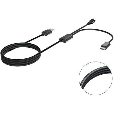 Tactical Chargeur De Montre Connectée 2 In 1 Garmin Fenix 7 Usb C Black One Size - Publicité Tactical Chargeur De Montre Connectée 2 In 1 Garmin Fenix 7 Usb C Black One Size - Publicité