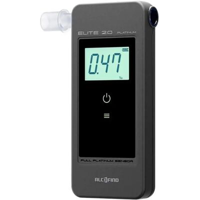 Alcofind Éthylotest Elite 2.0 Black One Size unisex - Publicité Alcofind Éthylotest Elite 2.0 Black One Size unisex - Publicité