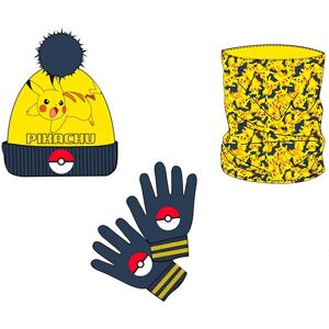 Nintendo Merchandising Chapeau Et Gants Pikachu Pokémon Black / Yellow One Size unisex - Publicité Nintendo Merchandising Chapeau Et Gants Pikachu Pokémon Black / Yellow One Size unisex - Publicité